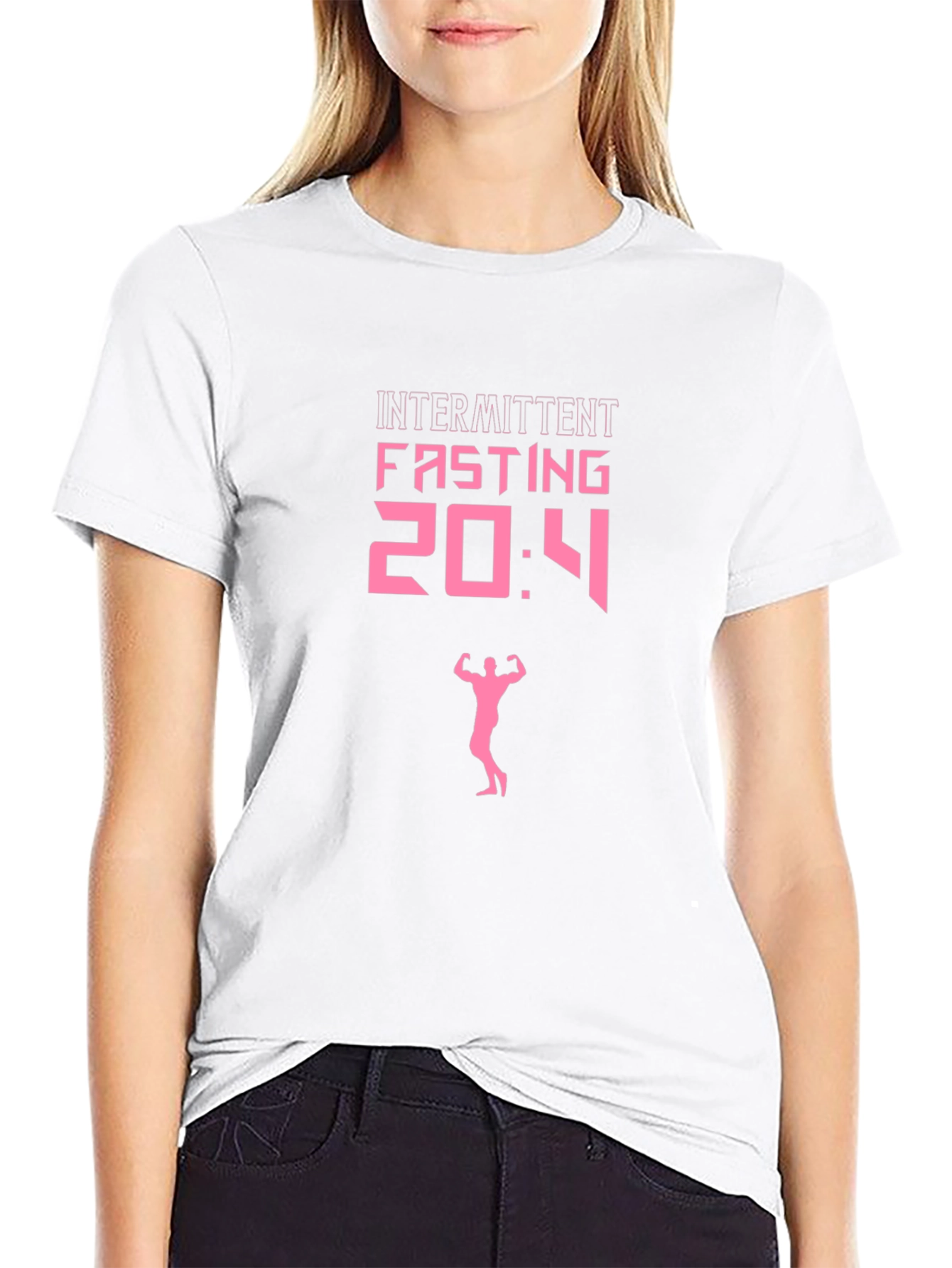 Intermittent Fasting 20:4 T-Shirt - Workout Motivation Tee