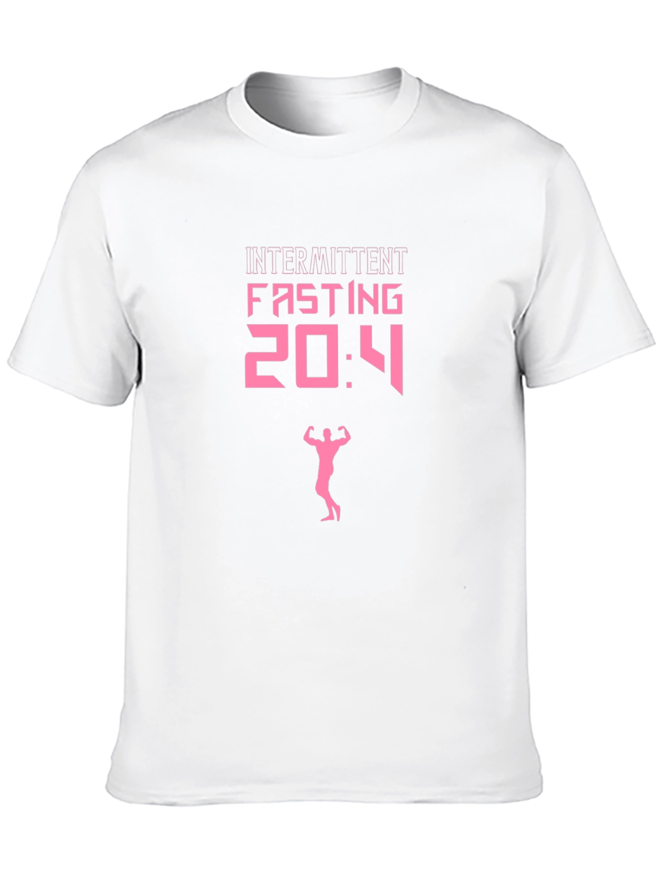 Intermittent Fasting 20:4 T-Shirt - Workout Motivation Tee