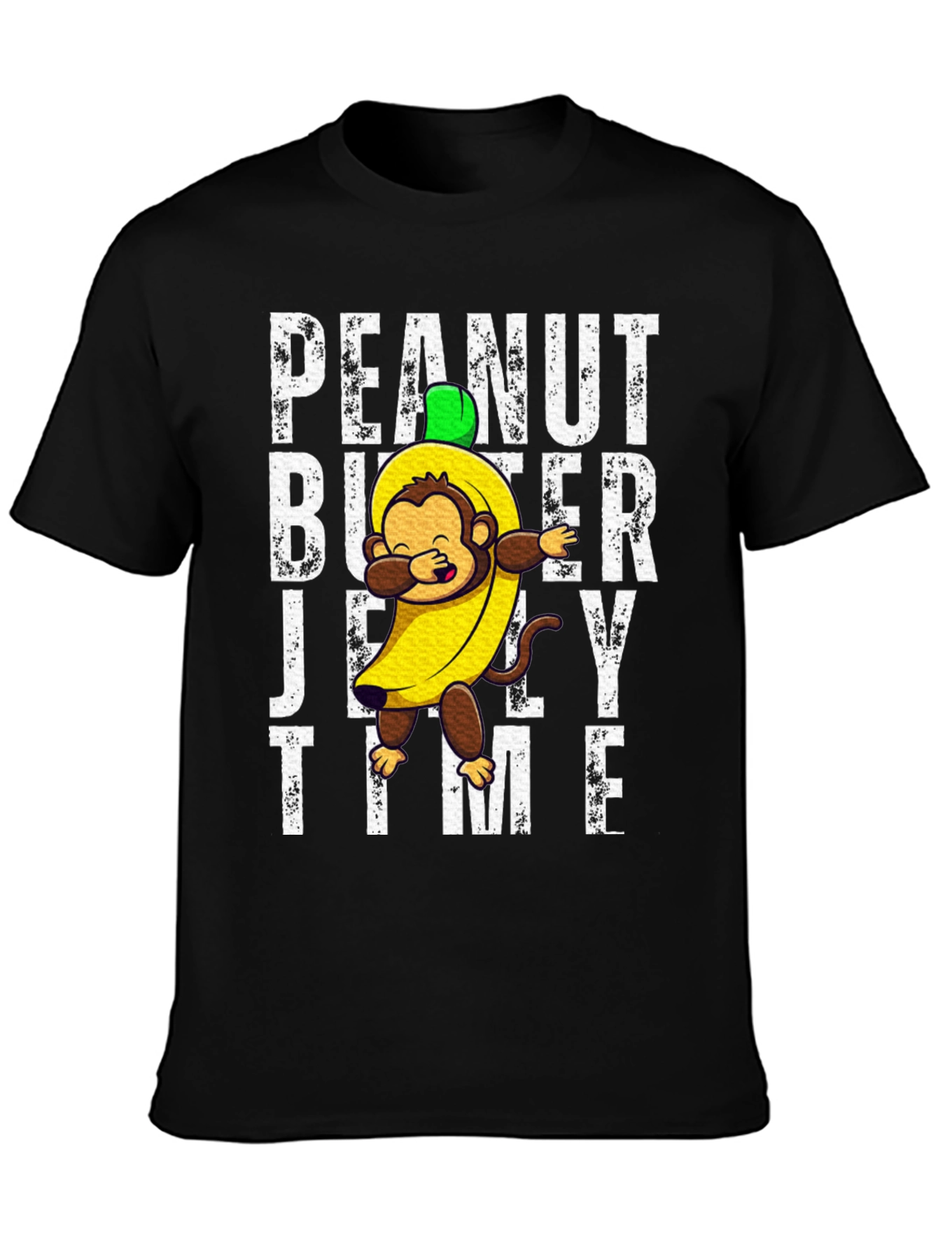Peanut Butter Jelly Time Monkey T-Shirt