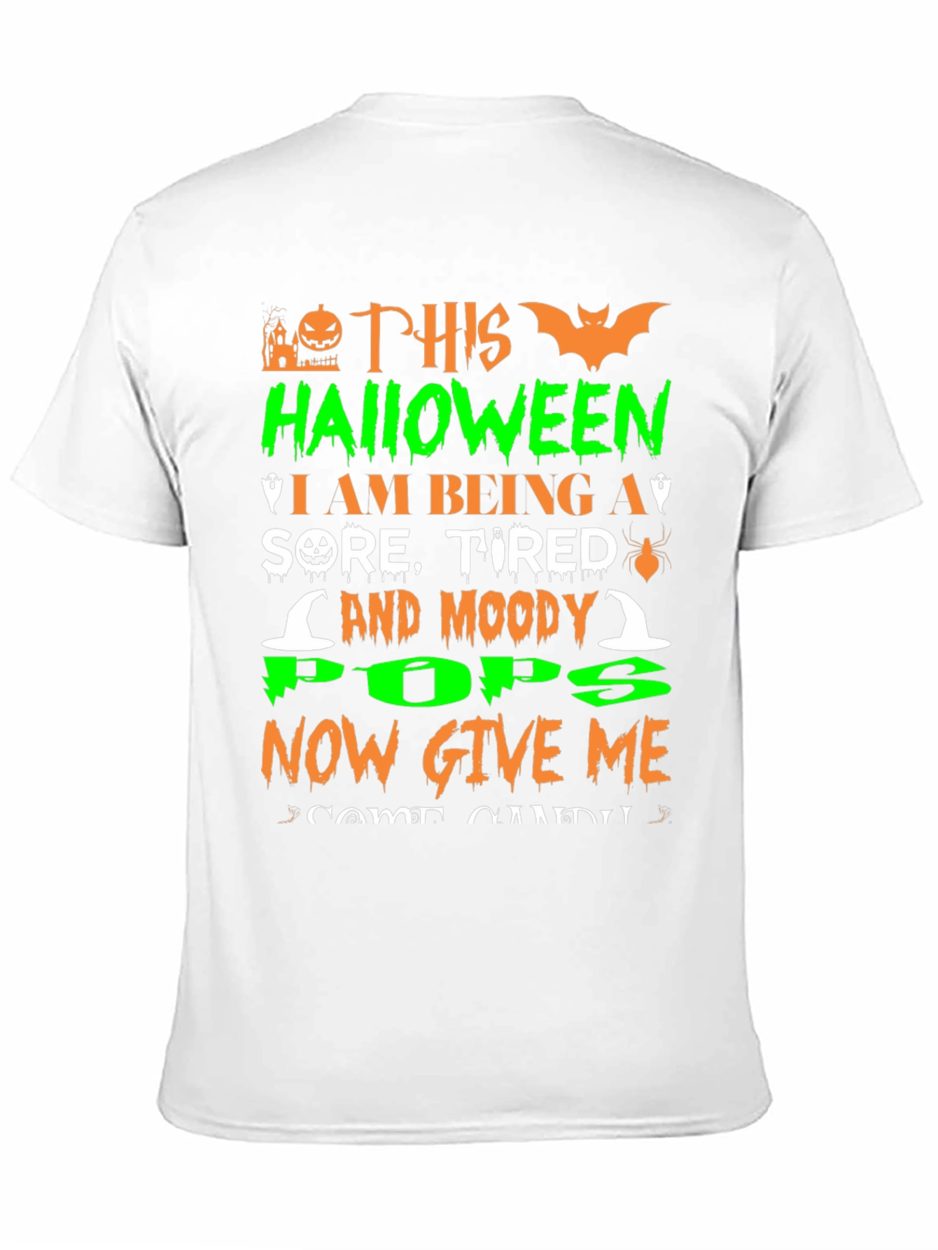 Halloween Sore Tired Moody Pops T-Shirt