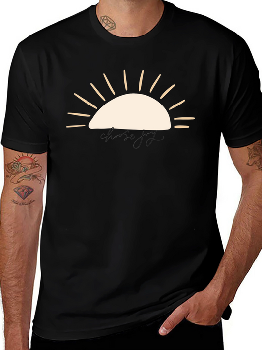 Choose Joy Graphic Tee - Black