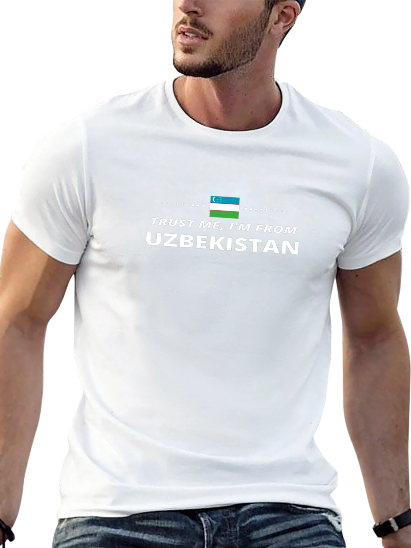 Uzbekistan Pride T-Shirt - Trust Me Im From Uzbekistan