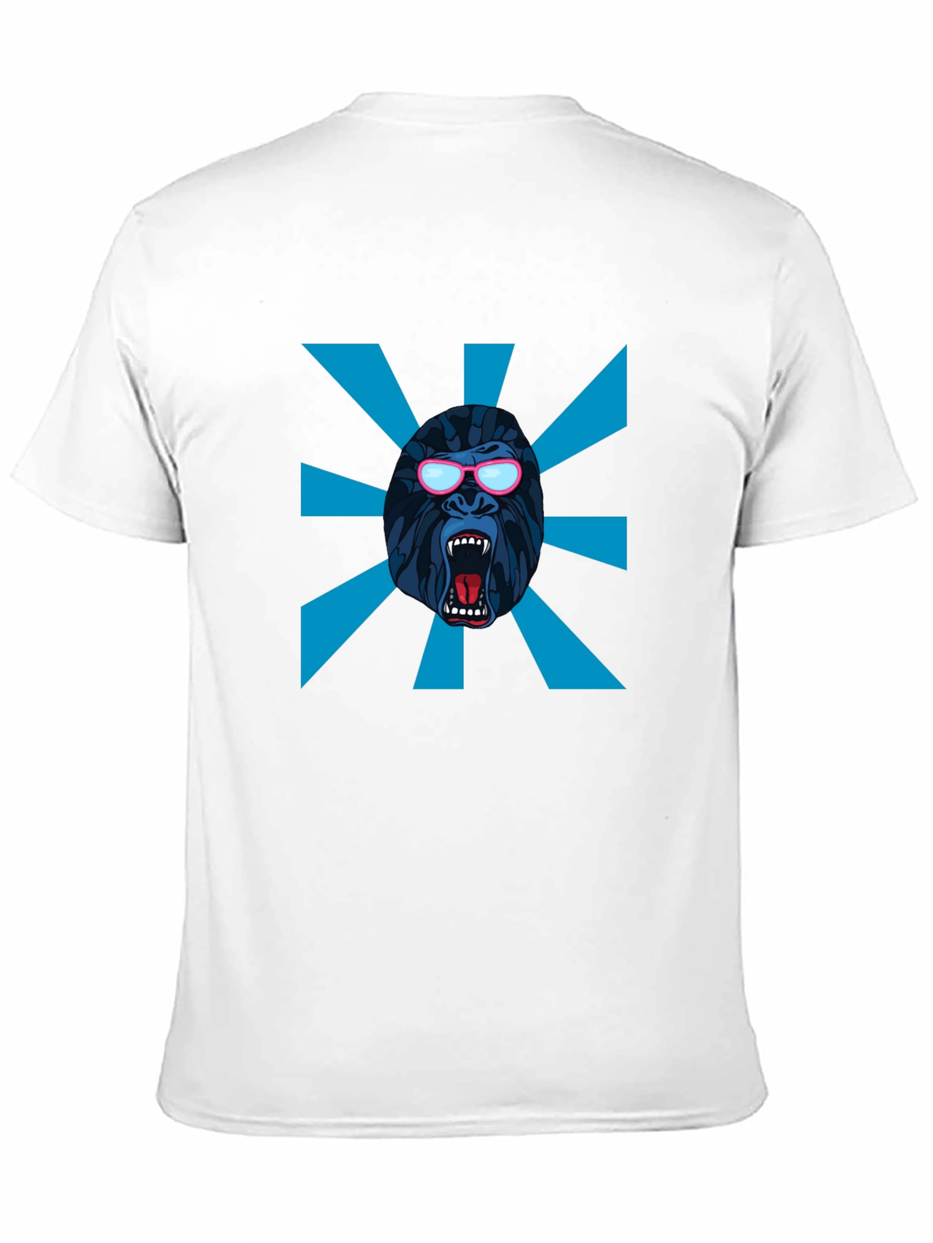 Cool Gorilla Graphic Tee - Black