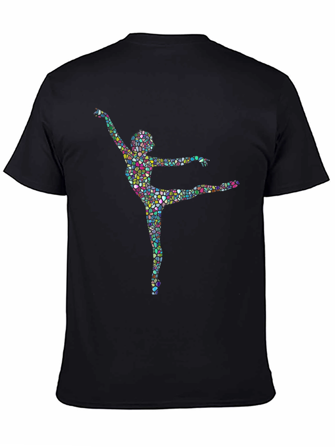 Ballerina Mosaic Black T-Shirt