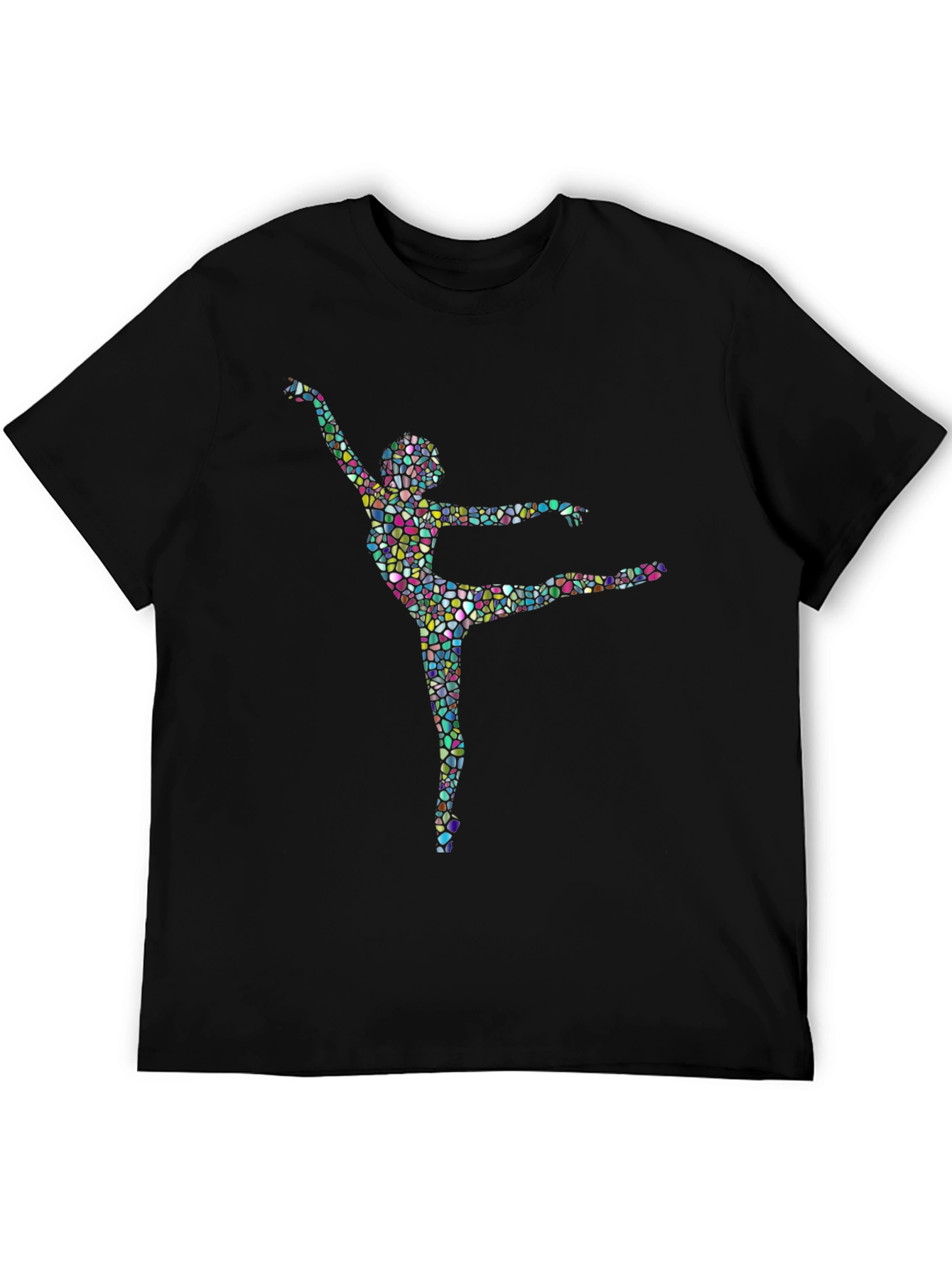 Ballerina Mosaic Black T-Shirt