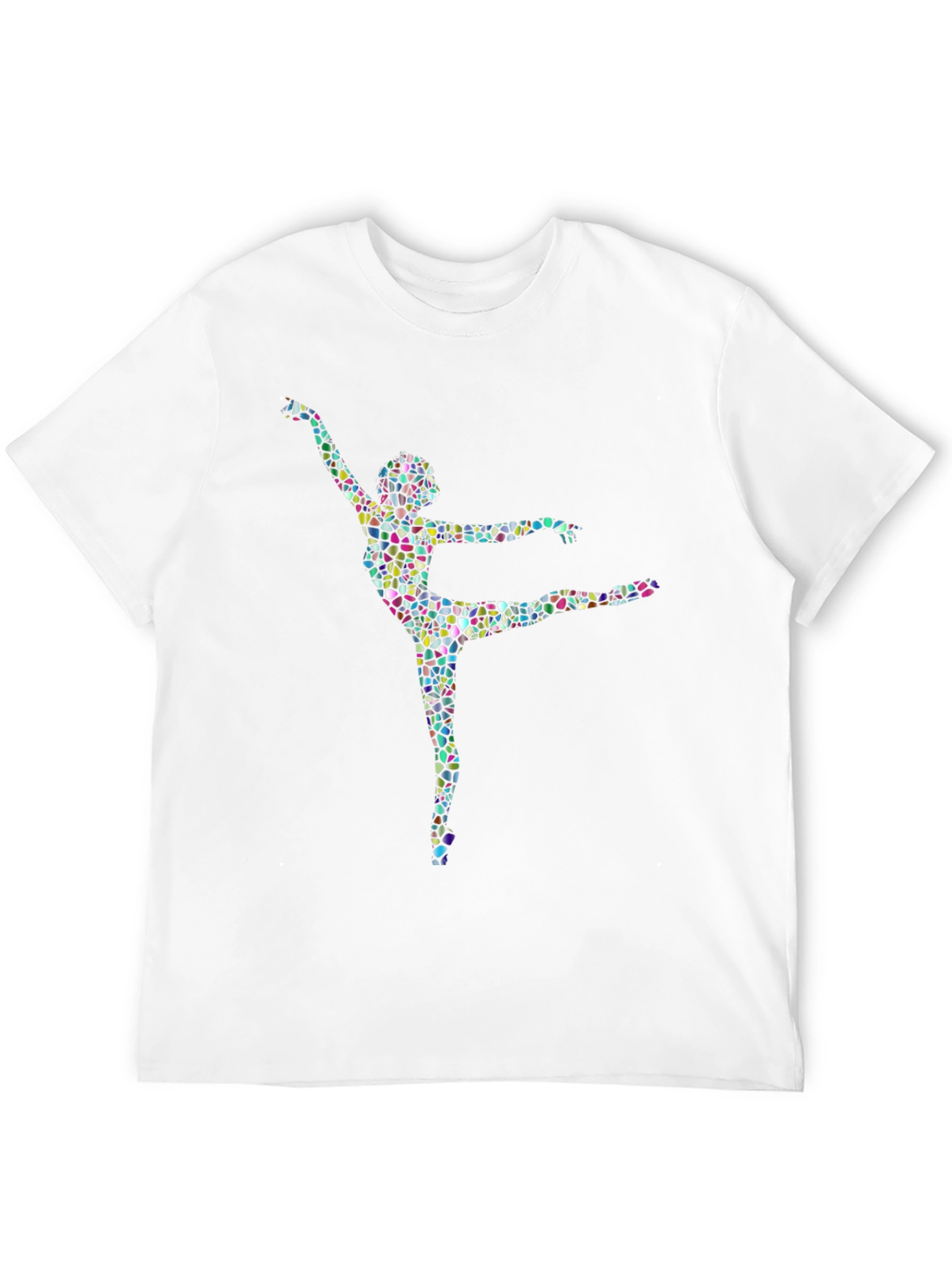 Ballerina Mosaic Black T-Shirt
