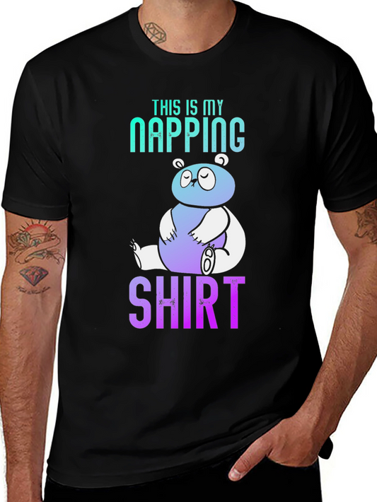 Napping Shirt - Panda T-Shirt - Funny Sleep Tee