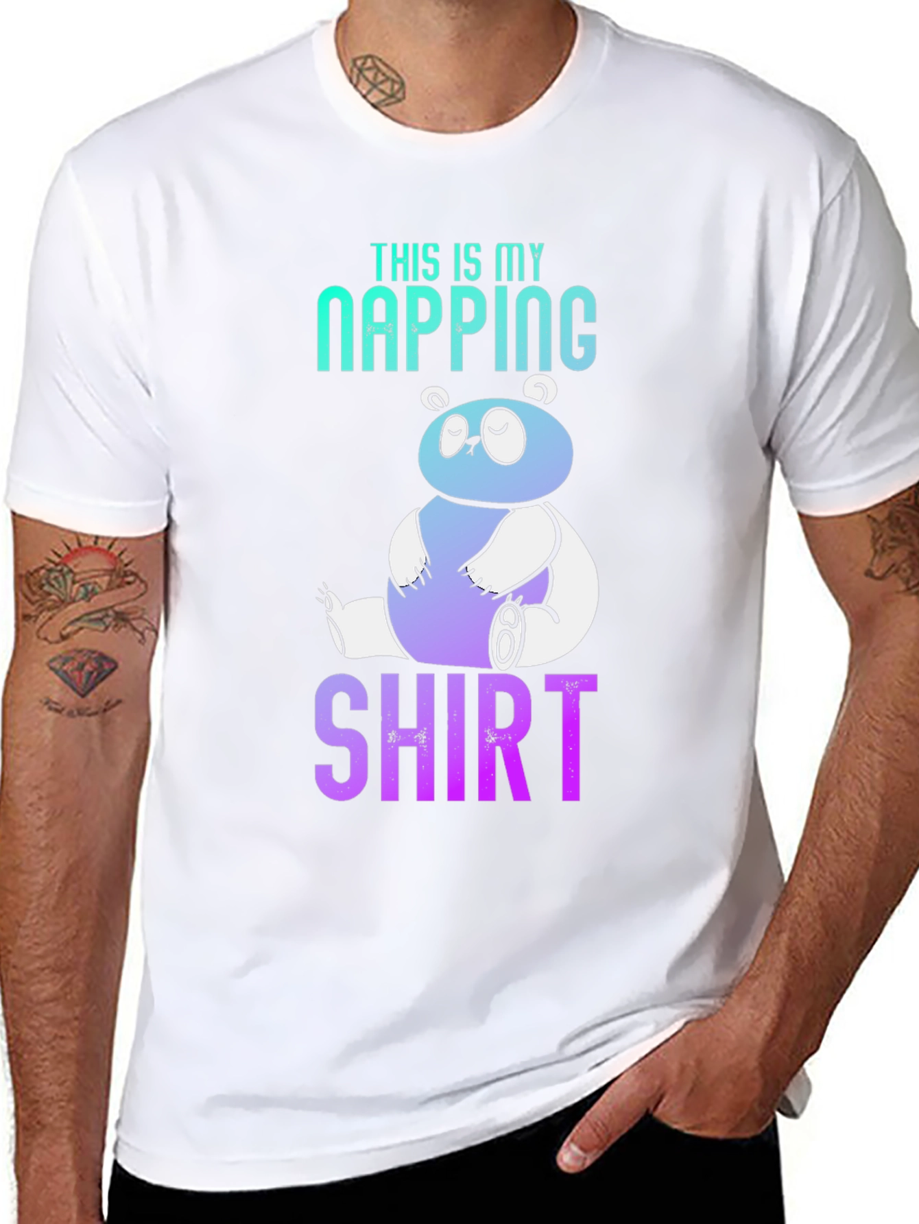 Napping Shirt - Panda T-Shirt - Funny Sleep Tee