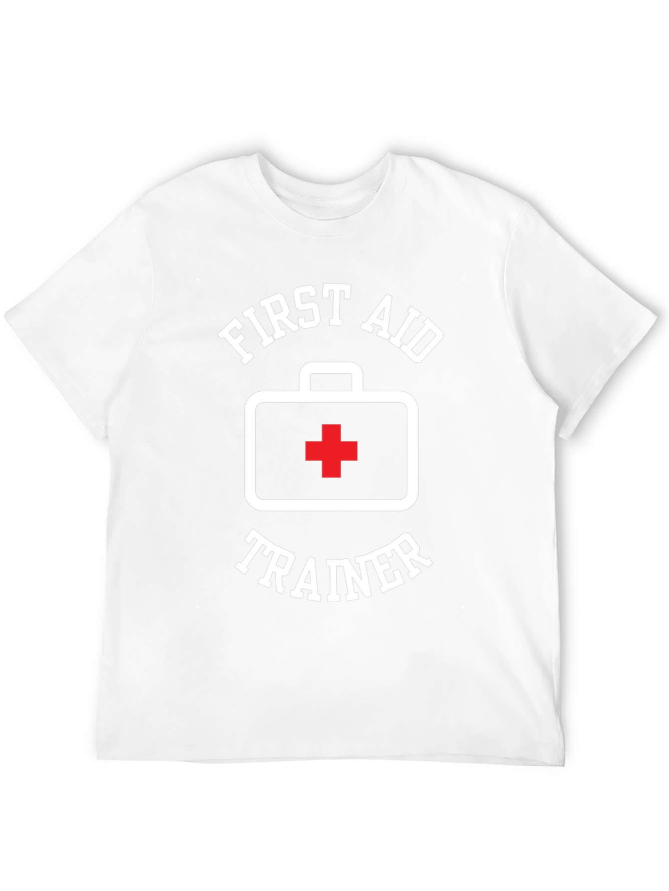 First Aid Trainer Black T-Shirt