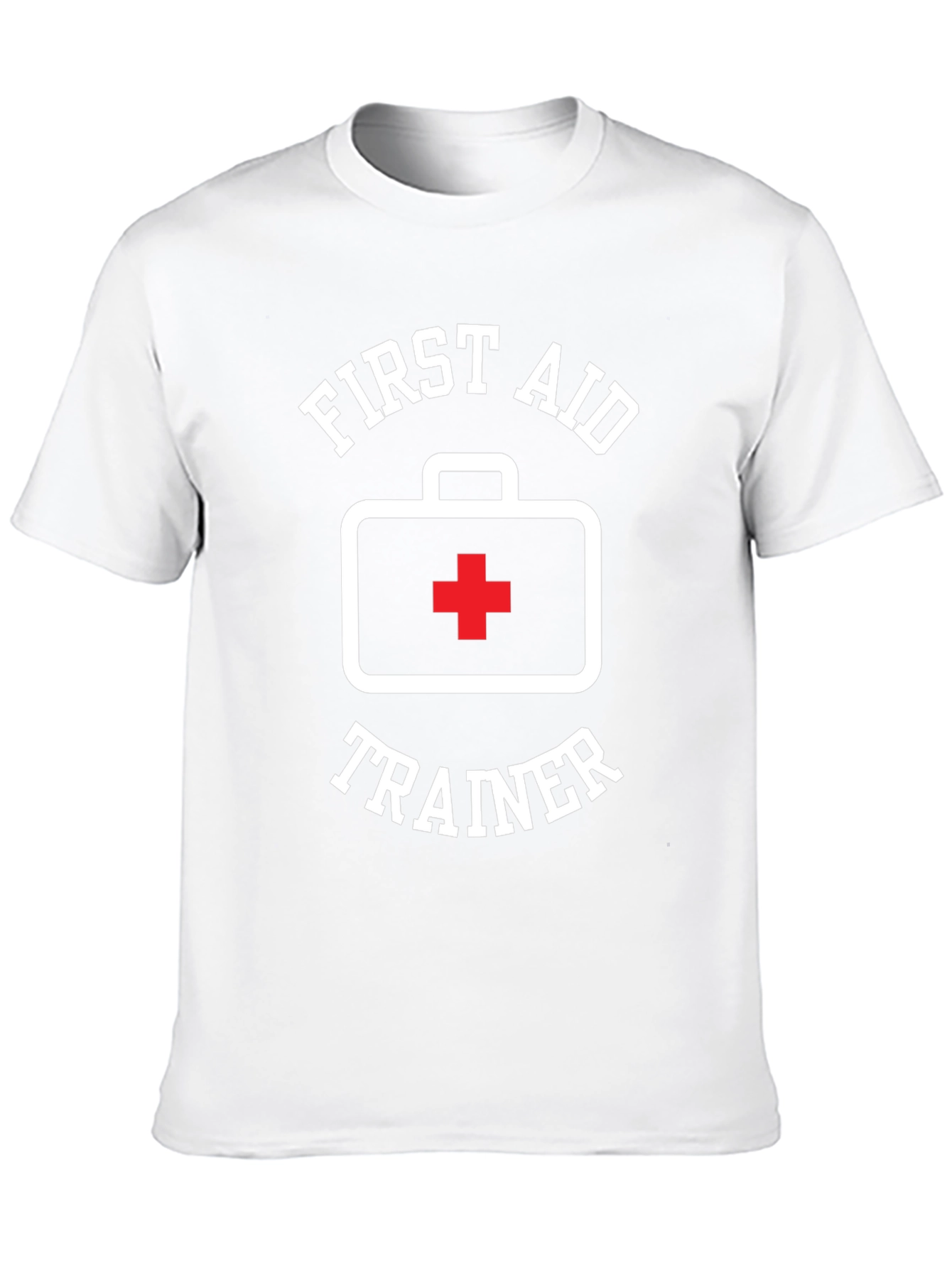 First Aid Trainer Black T-Shirt