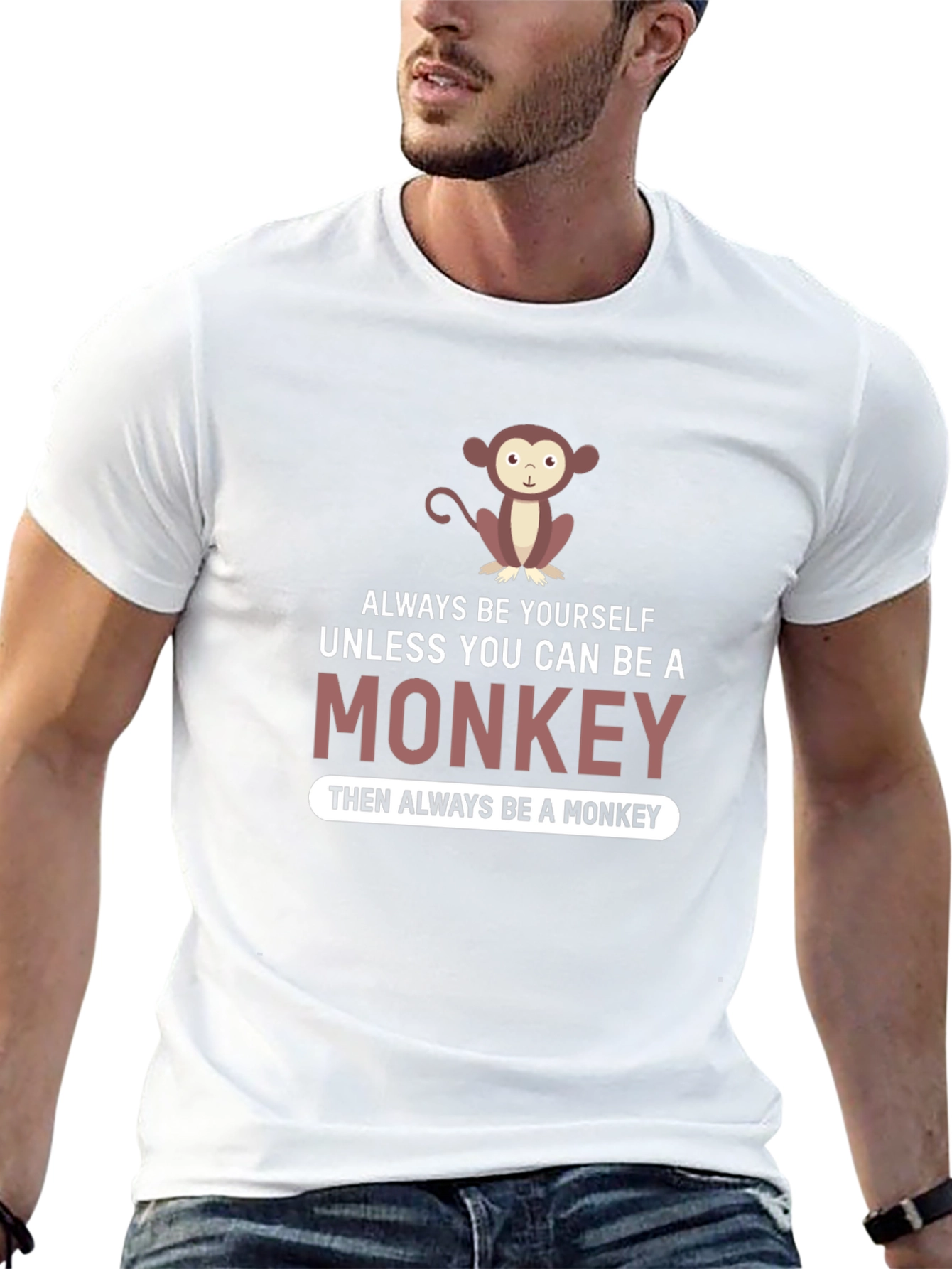 Always Be a Monkey Graphic T-Shirt