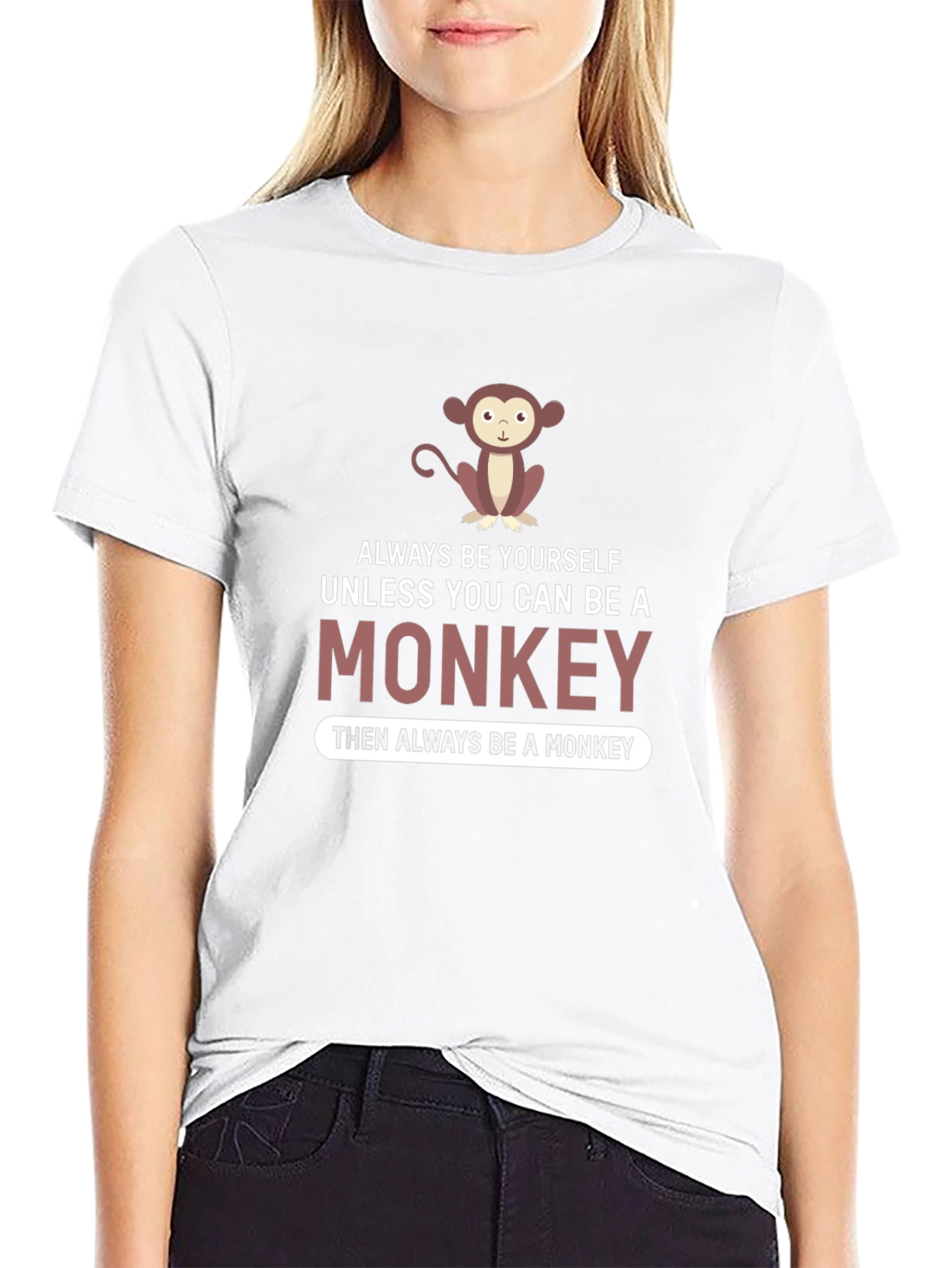 Always Be a Monkey Graphic T-Shirt