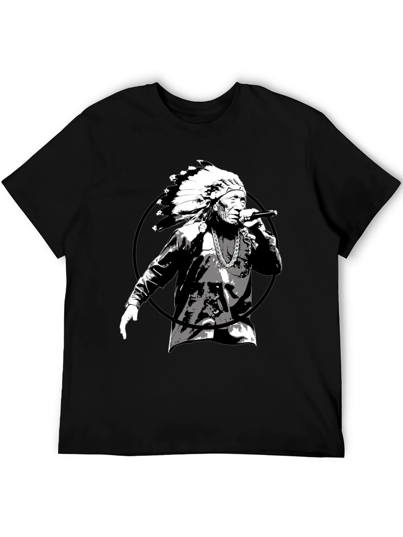 Chief Rapper Black T-Shirt