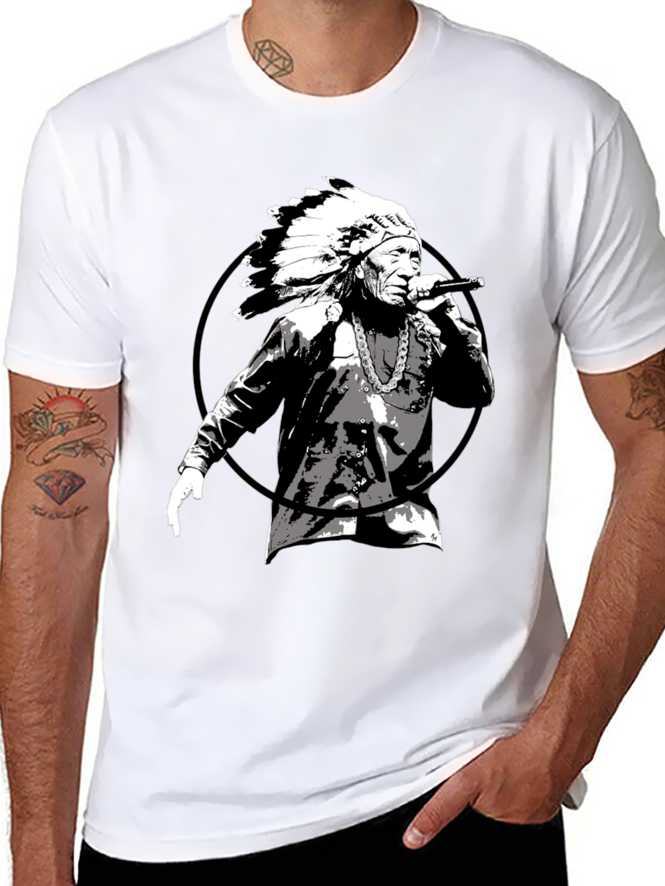Chief Rapper Black T-Shirt
