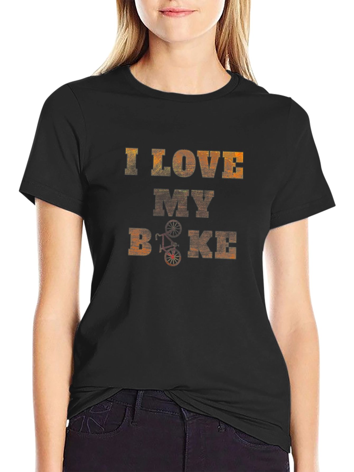 I Love My Bike Graphic Tee