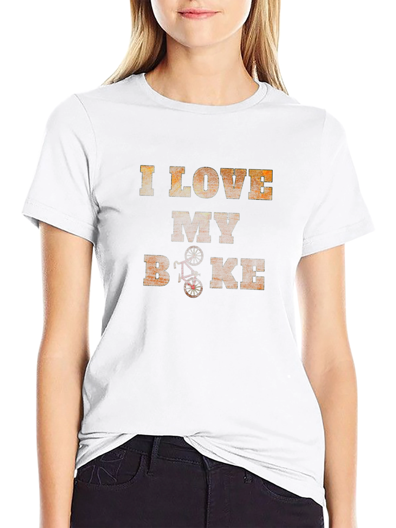 I Love My Bike Graphic Tee