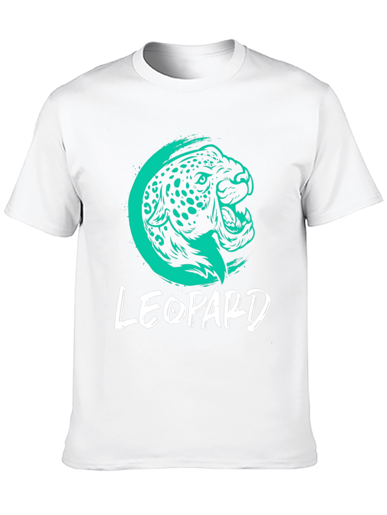 Leopard Graphic Tee - Cool Animal Design