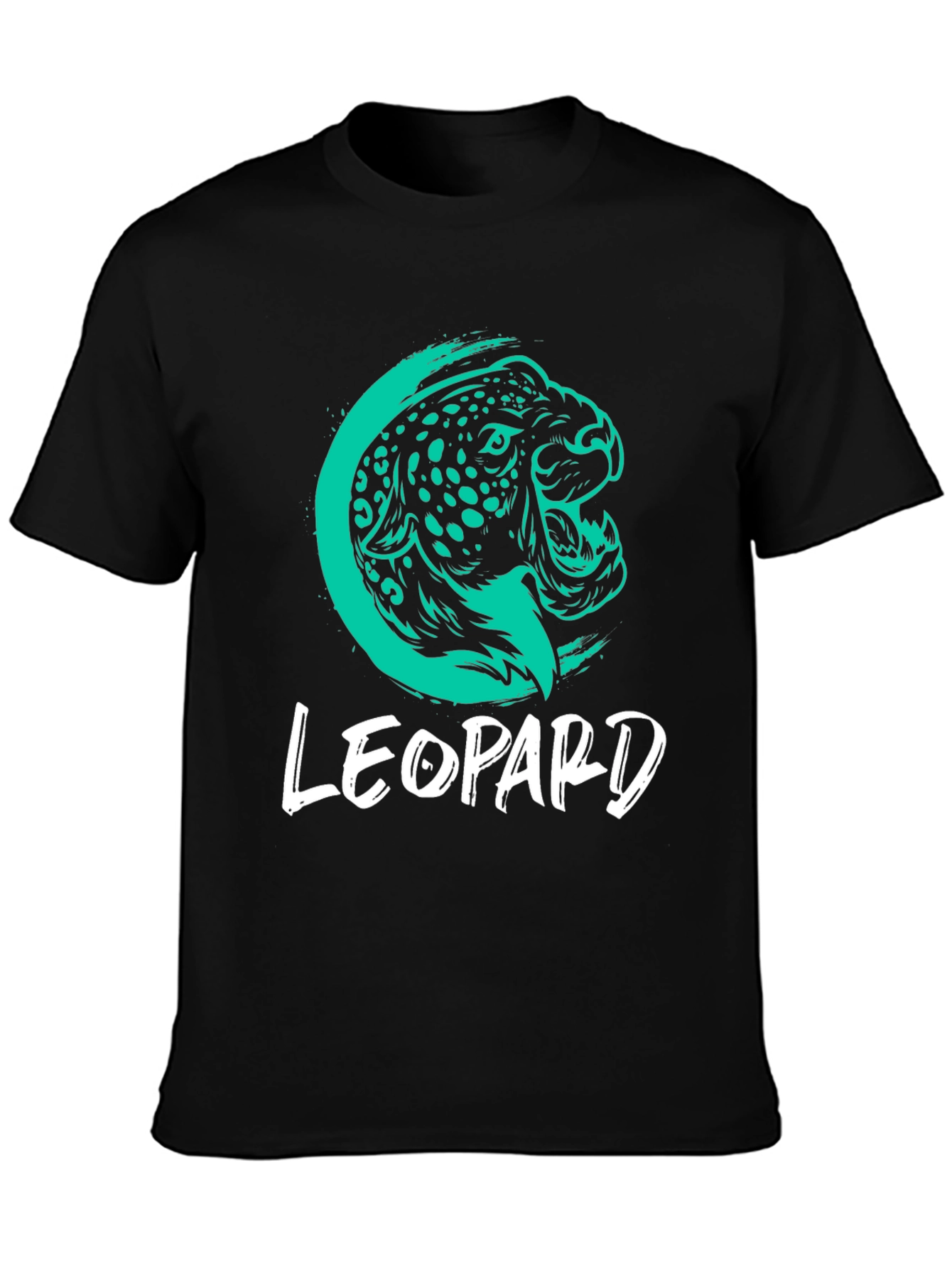 Leopard Graphic Tee - Cool Animal Design