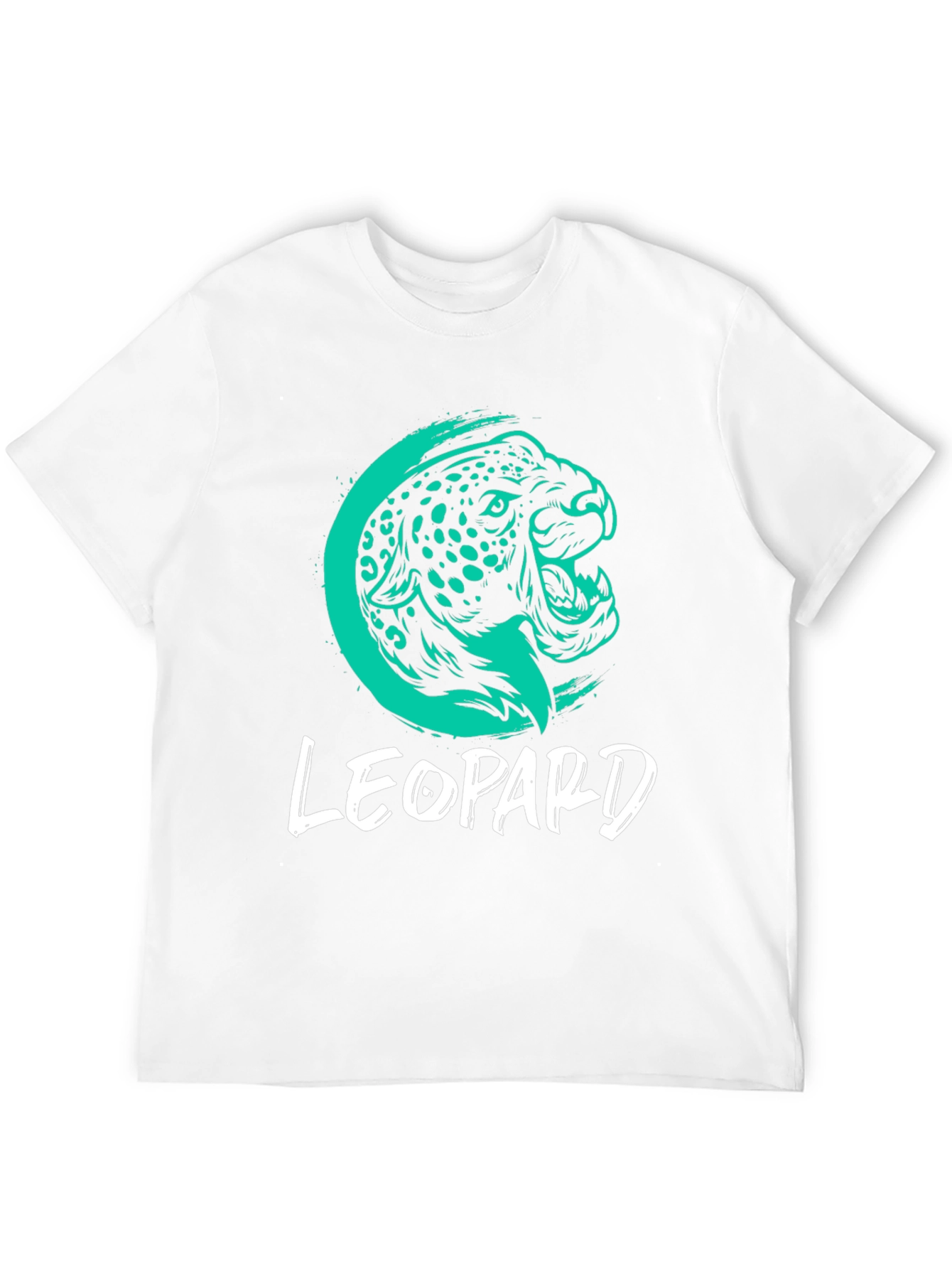 Leopard Graphic Tee - Cool Animal Design
