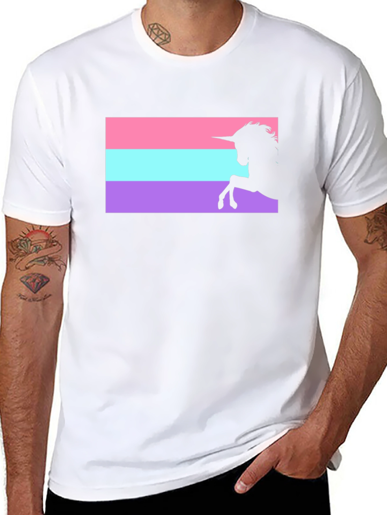 Unicorn Genderfluid Pride T-Shirt