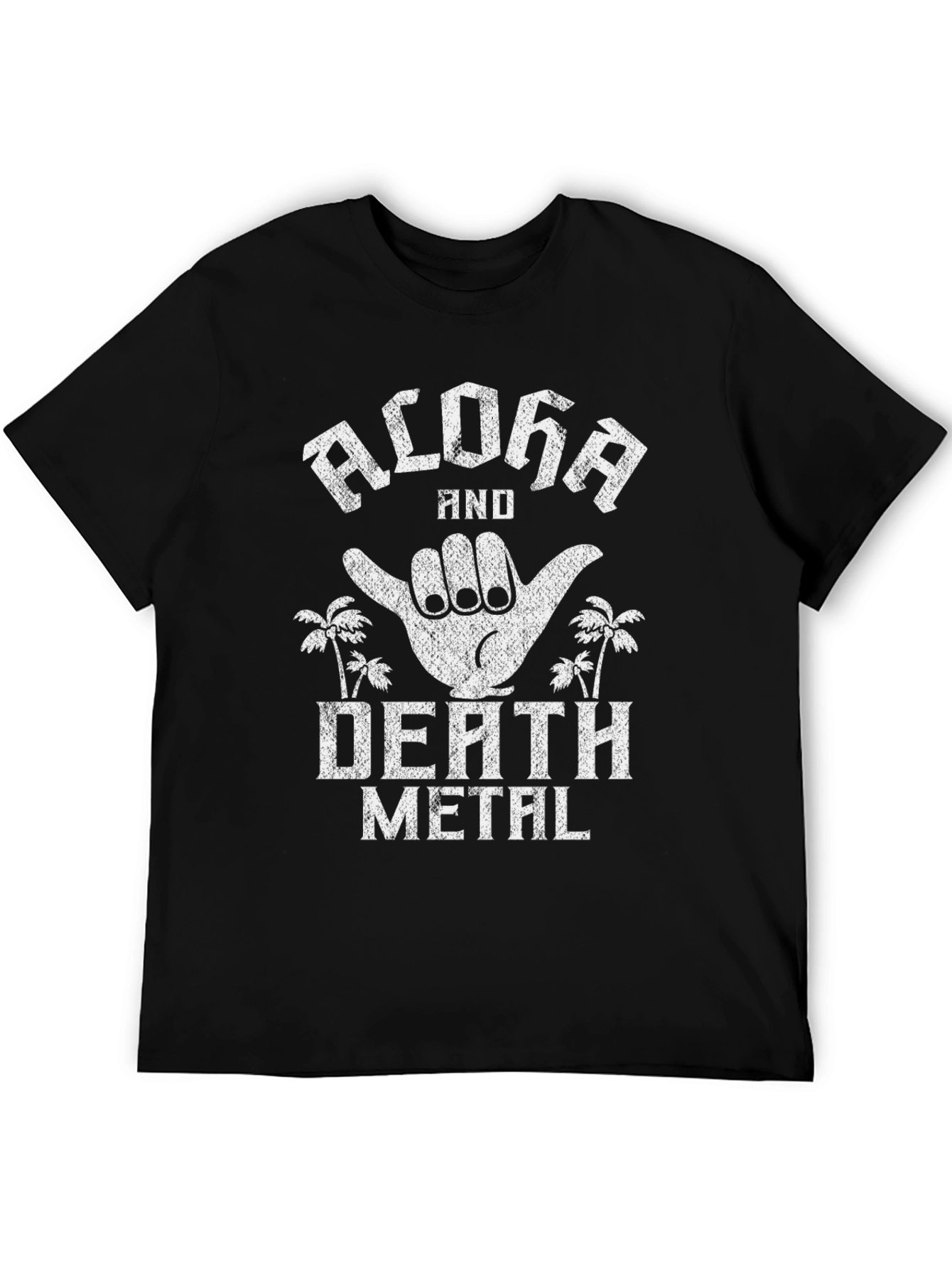 Aloha Death Metal Graphic T-Shirt
