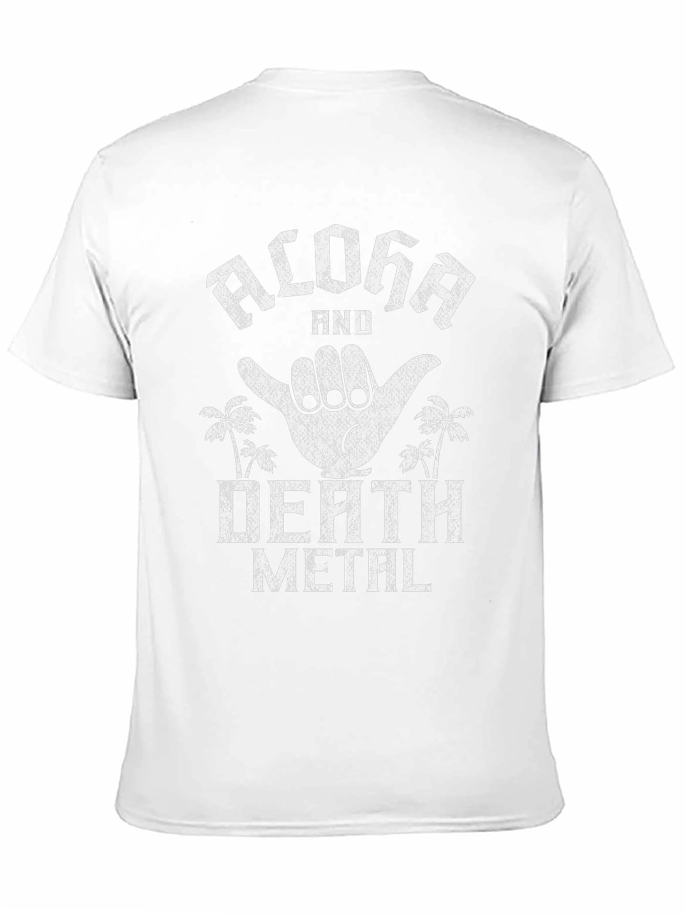 Aloha Death Metal Graphic T-Shirt