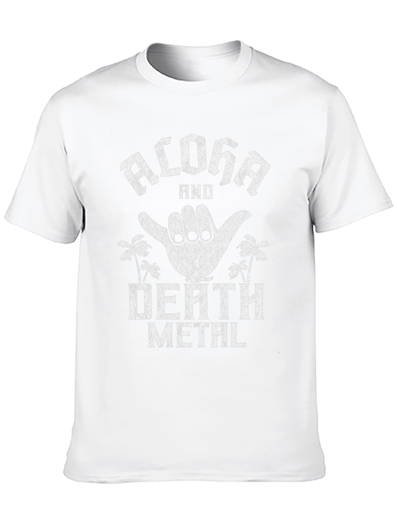 Aloha Death Metal Graphic T-Shirt