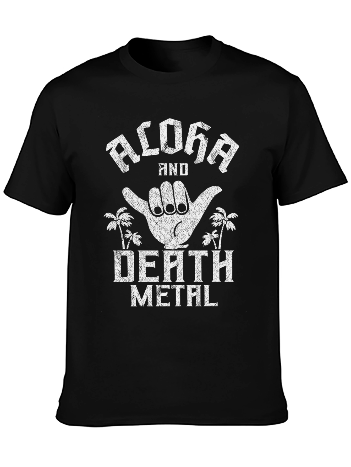 Aloha Death Metal Graphic T-Shirt
