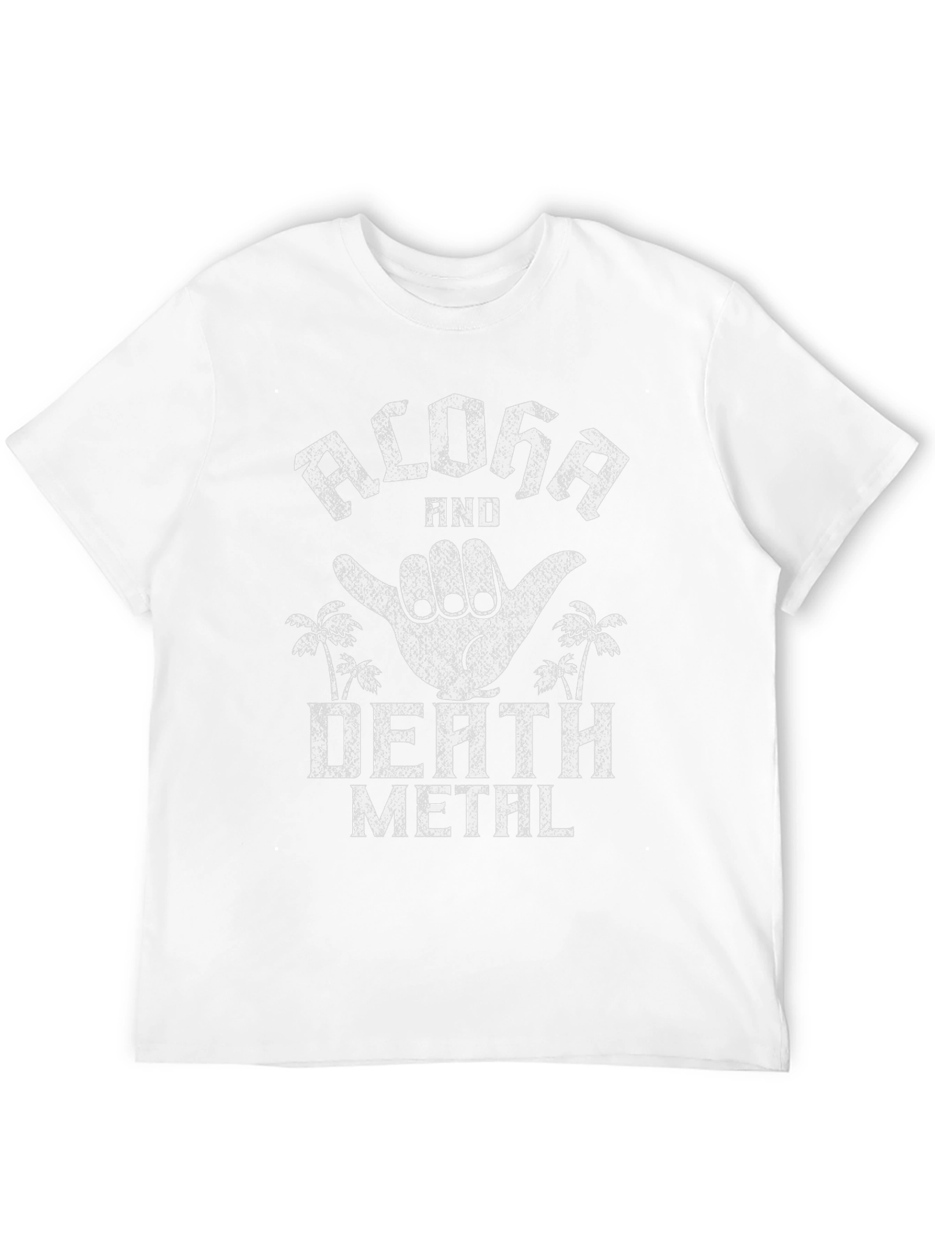Aloha Death Metal Graphic T-Shirt