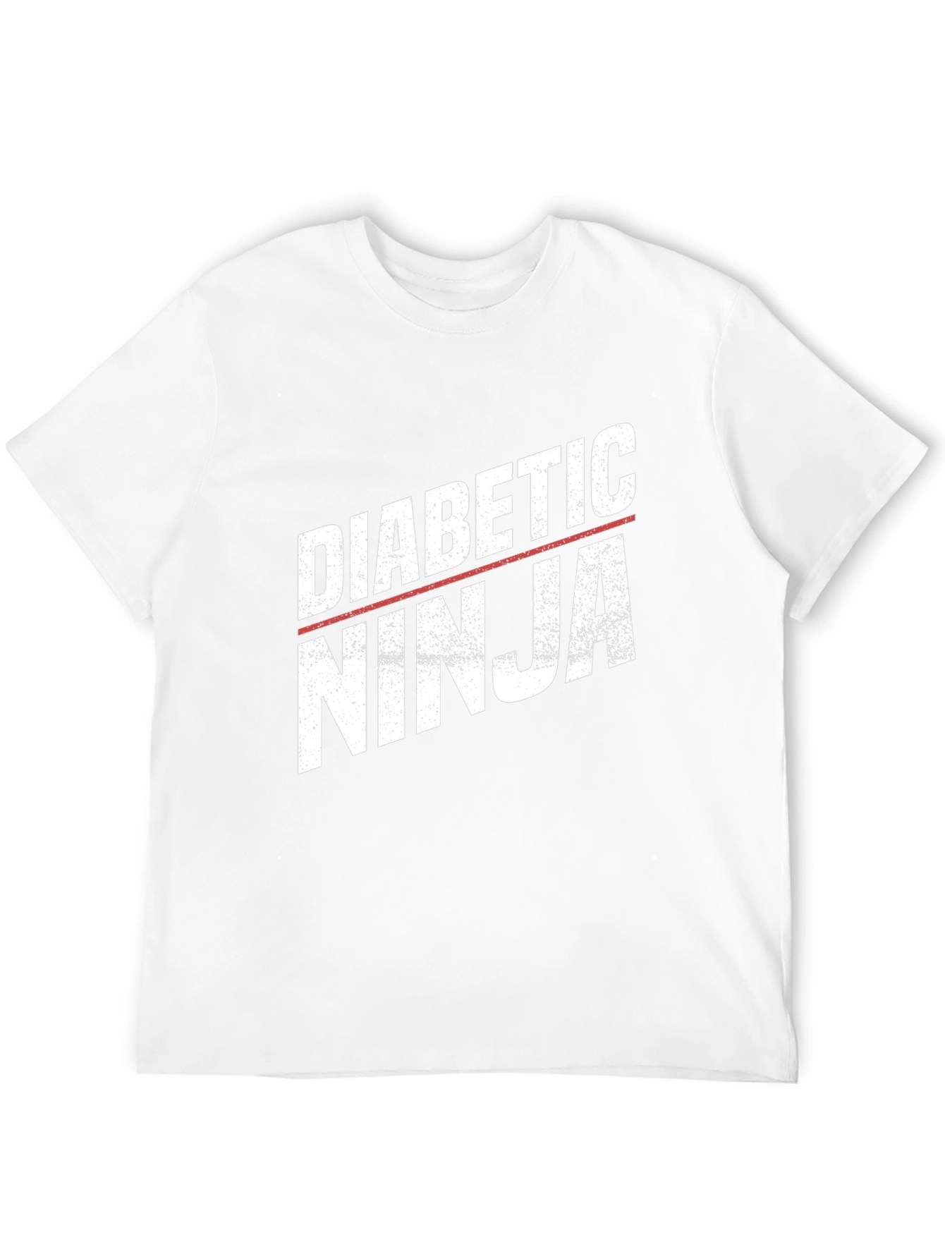 Diabetic Ninja Graphic T-Shirt - Black