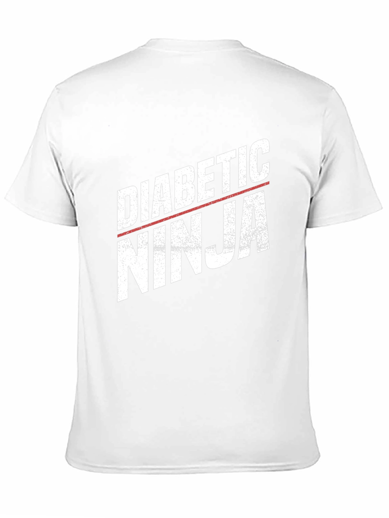 Diabetic Ninja Graphic T-Shirt - Black