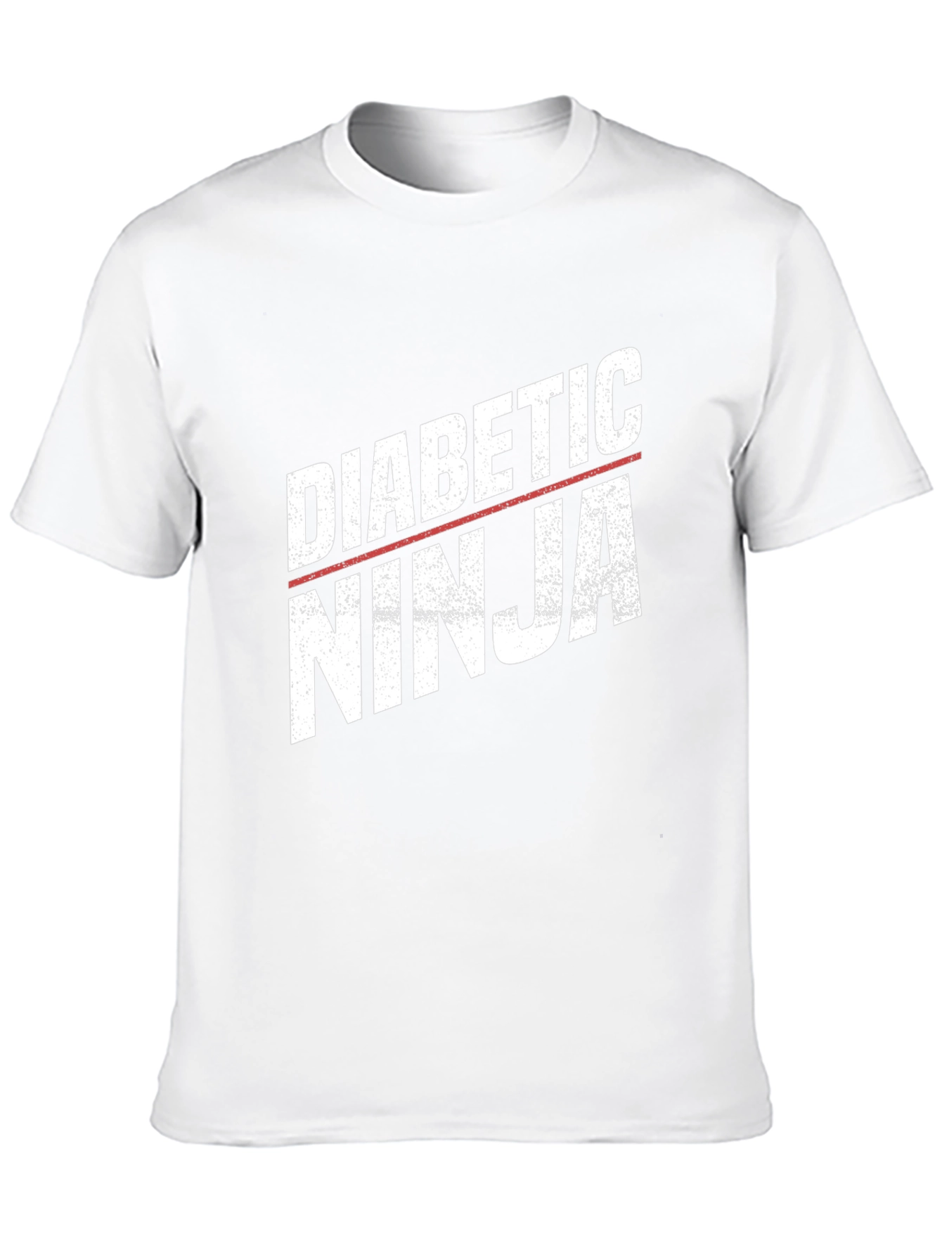 Diabetic Ninja Graphic T-Shirt - Black