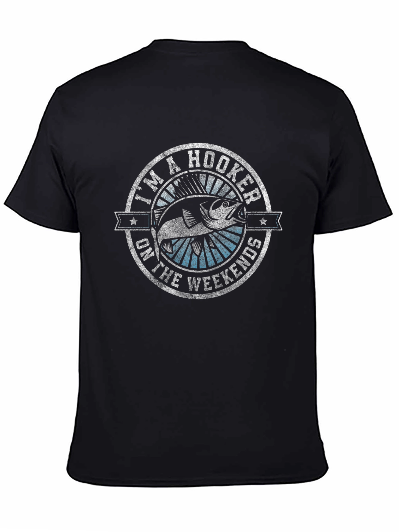 Im A Hooker On The Weekends Funny Fishing T-Shirt