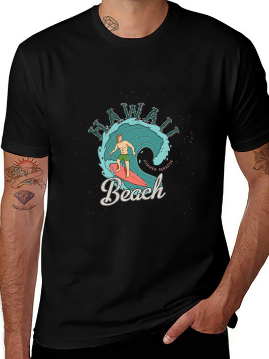 Hawaii Beach Summer Paradise Graphic T-Shirt