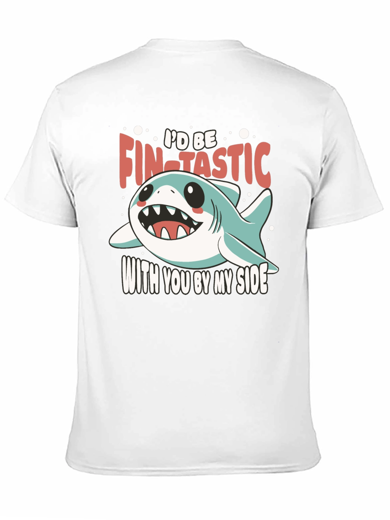 Fin-Tastic Shark Graphic Tee - Cute & Comfy!