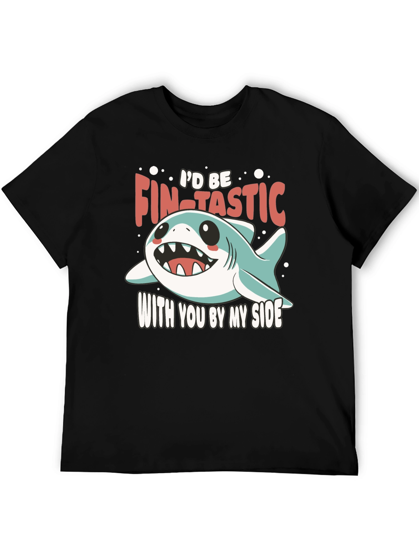 Fin-Tastic Shark Graphic Tee - Cute & Comfy!