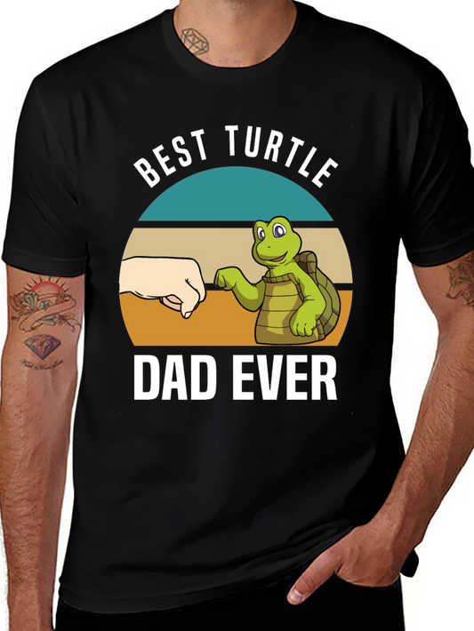 Best Turtle Dad Ever T-Shirt