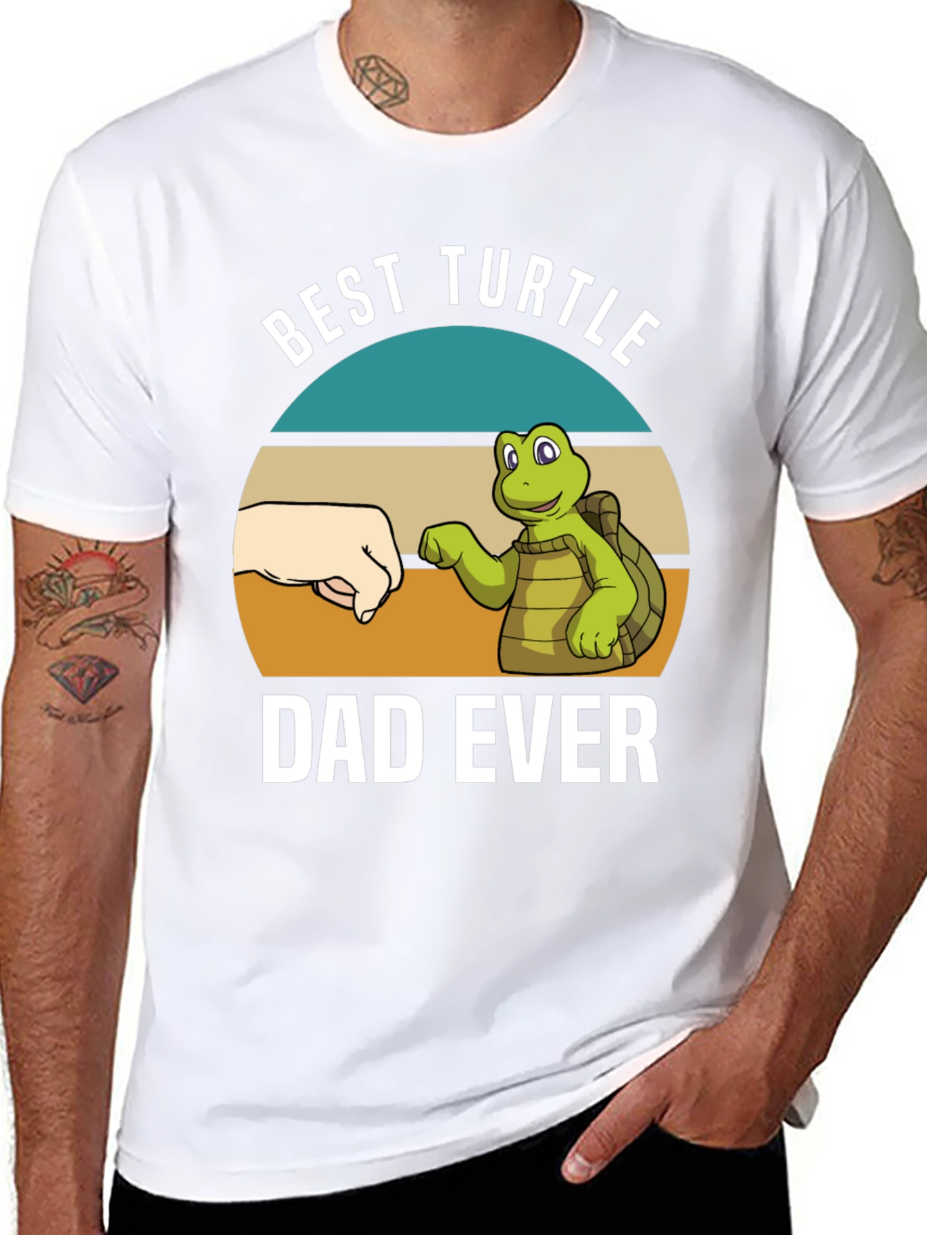 Best Turtle Dad Ever T-Shirt