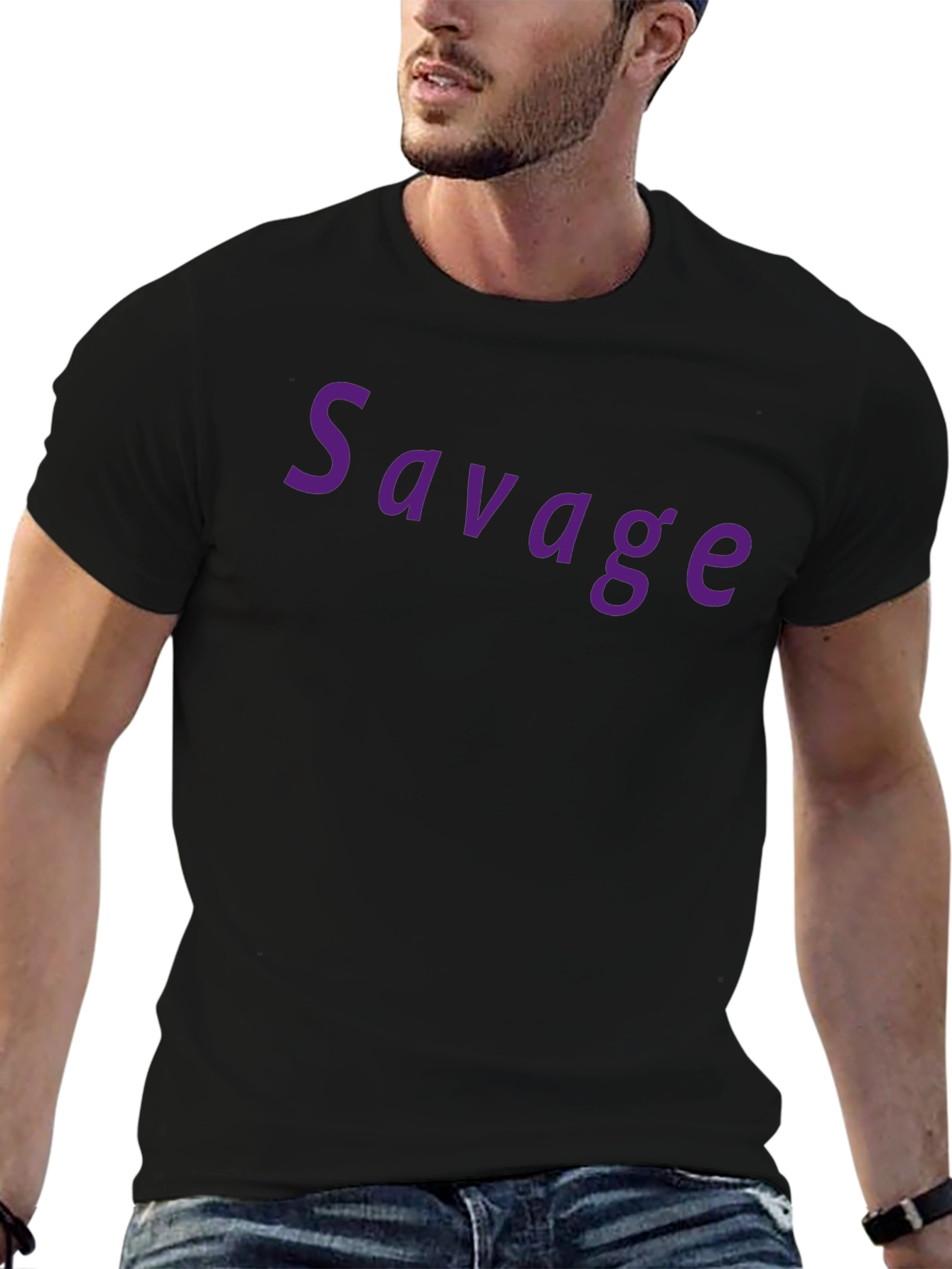 Savage Graphic Tee - Classic Fit Everyday Wear