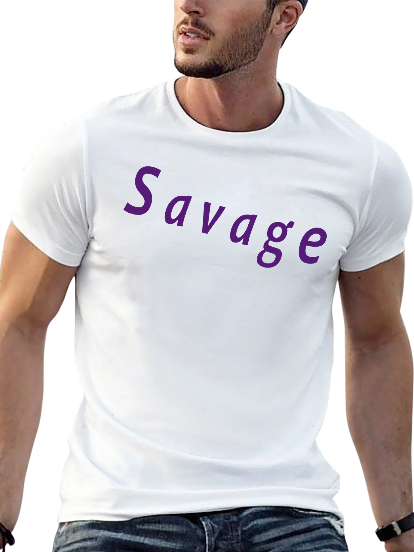 Savage Graphic Tee - Classic Fit Everyday Wear